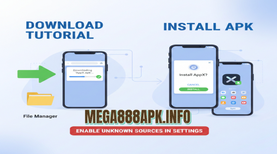MEGA888 download package